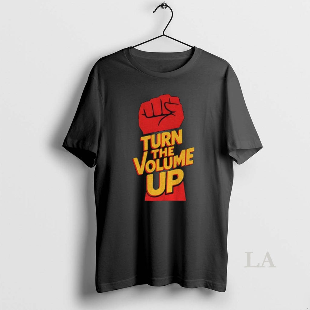 Original Turn The Volume Up Mayor Mamdani Zohran Mamdani T-Shirts, Hoodie, Sweatshirt | InkNestWear.com