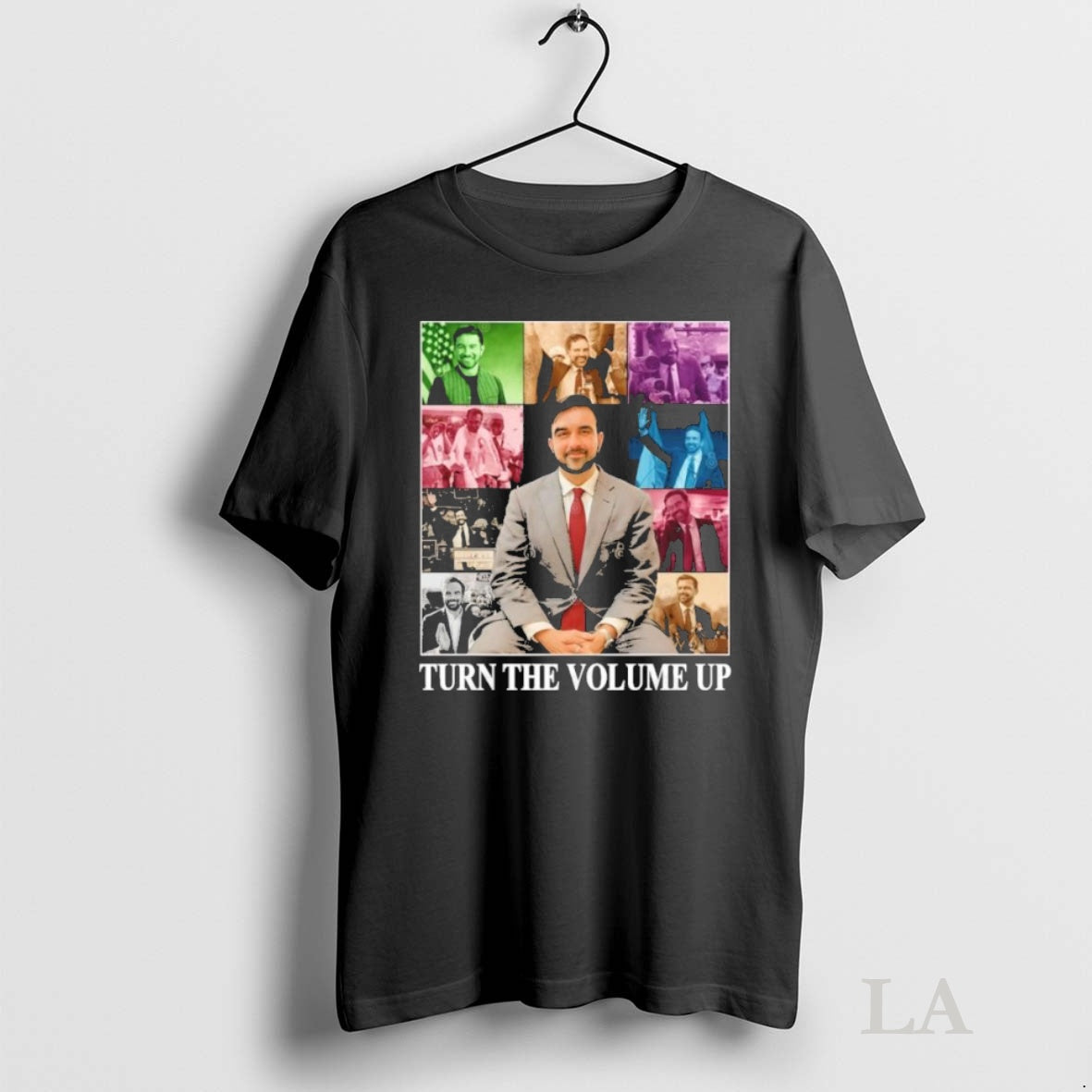 Original Turn The Volume Up Zohran Mamdani 2026 Eras Tour T-Shirts, Hoodie, Sweatshirt | InkNestWear.com