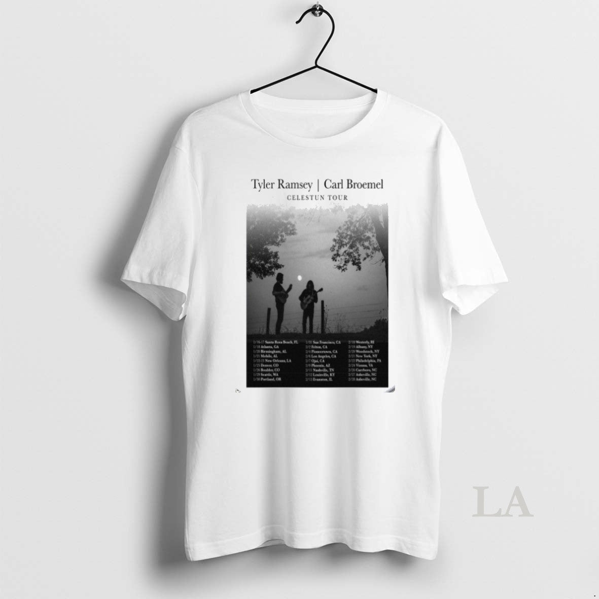 Original Tyler Ramsey Carl Broemel 2026 Tour Dates T-Shirts, Hoodie, Sweatshirt | InkNestWear.com