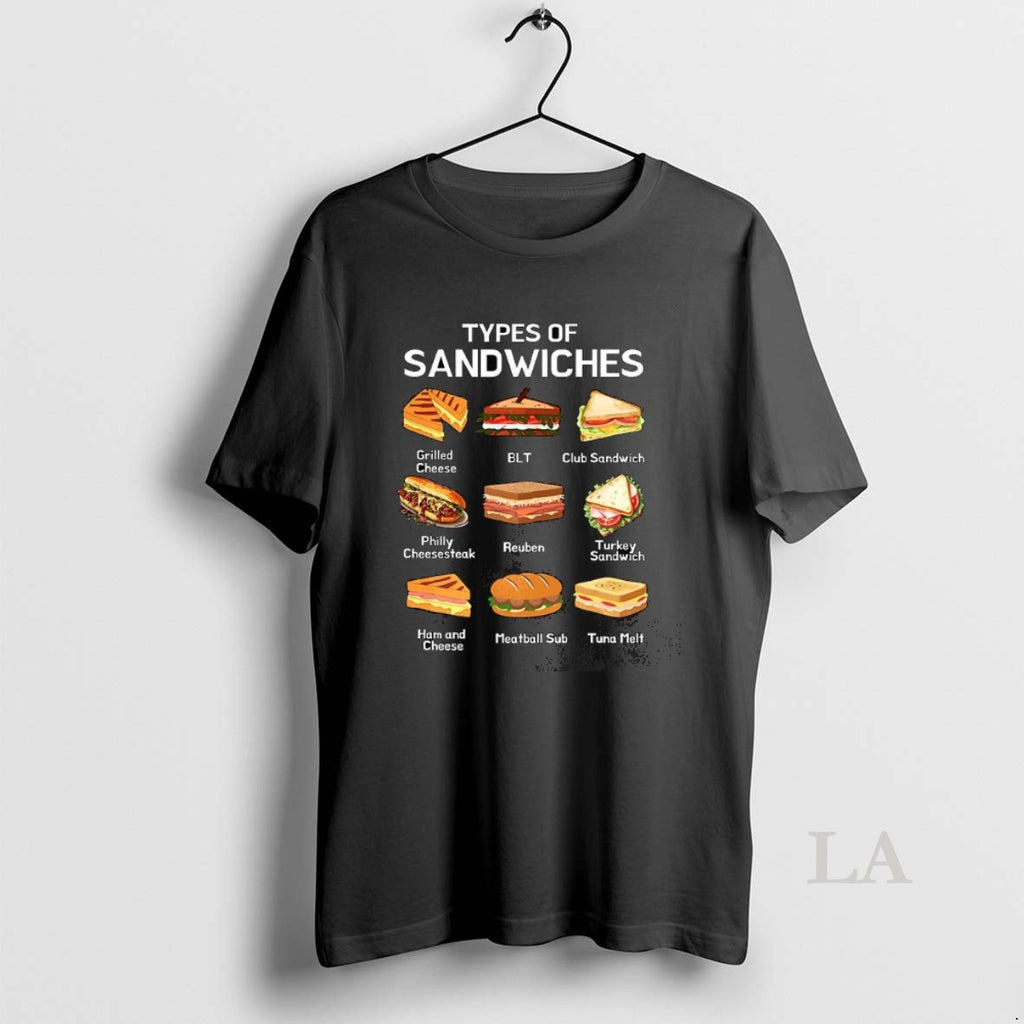 Original Types Of Sandwich T-Shirts, Hoodie, Sweatshirt | InkNestWear.com