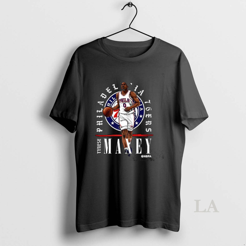 Original Tyrese Maxey Philadelphia 76ers Nba T-Shirts, Hoodie, Sweatshirt | InkNestWear.com