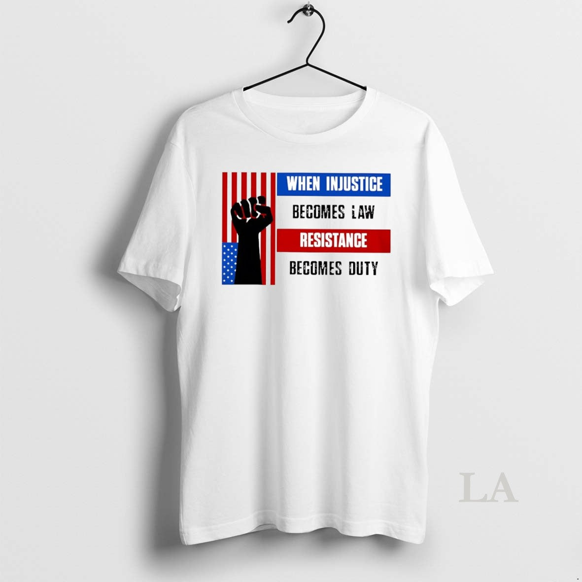 Original Us Resist When Injustice Becomes Law Resistance Becomes Duty T-Shirts, Hoodie, Sweatshirt | InkNestWear.com