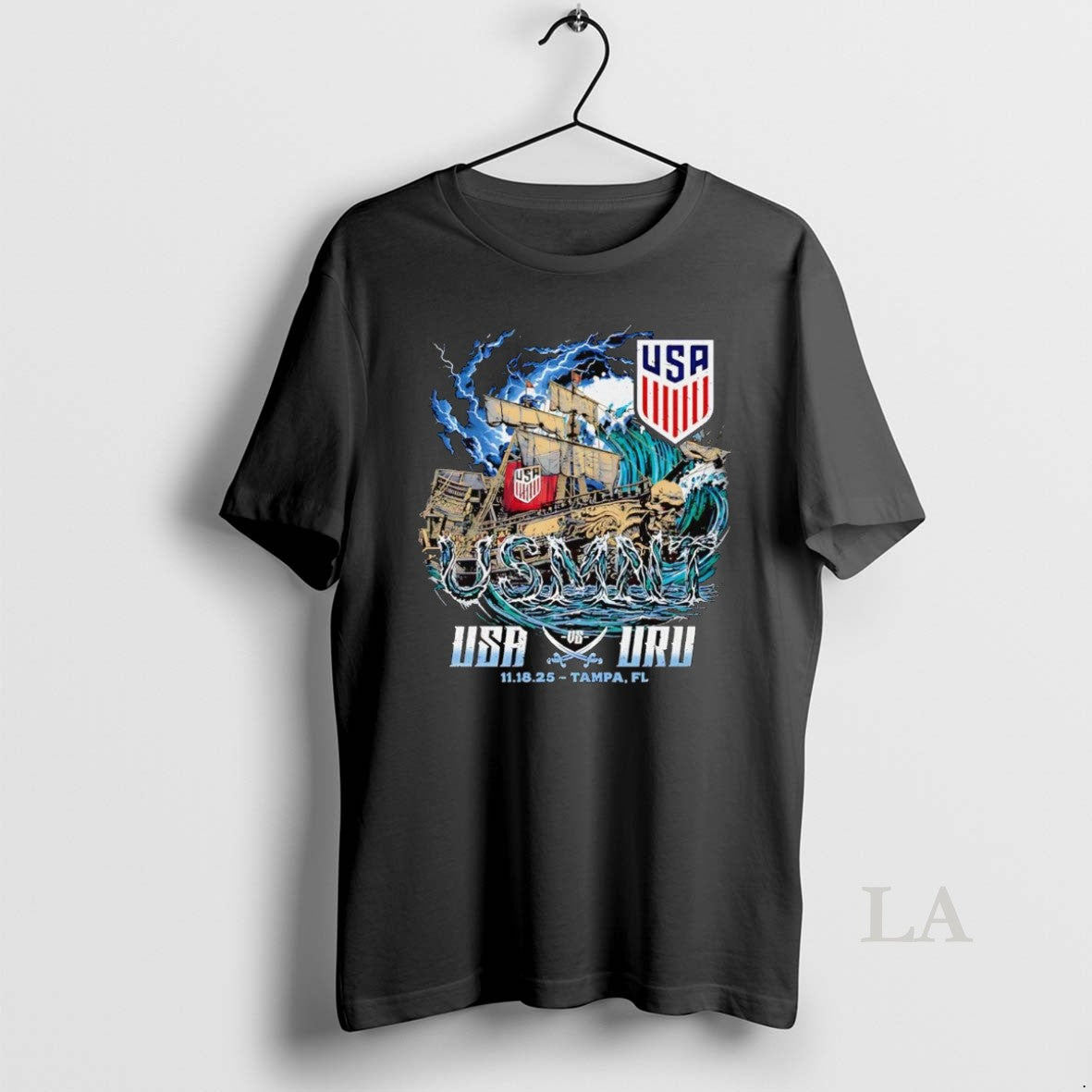 Original Usmnt Vs Uruguay 2025 Sailing Into Tampa Bay 2025 T-Shirts, Hoodie, Sweatshirt | InkNestWear.com