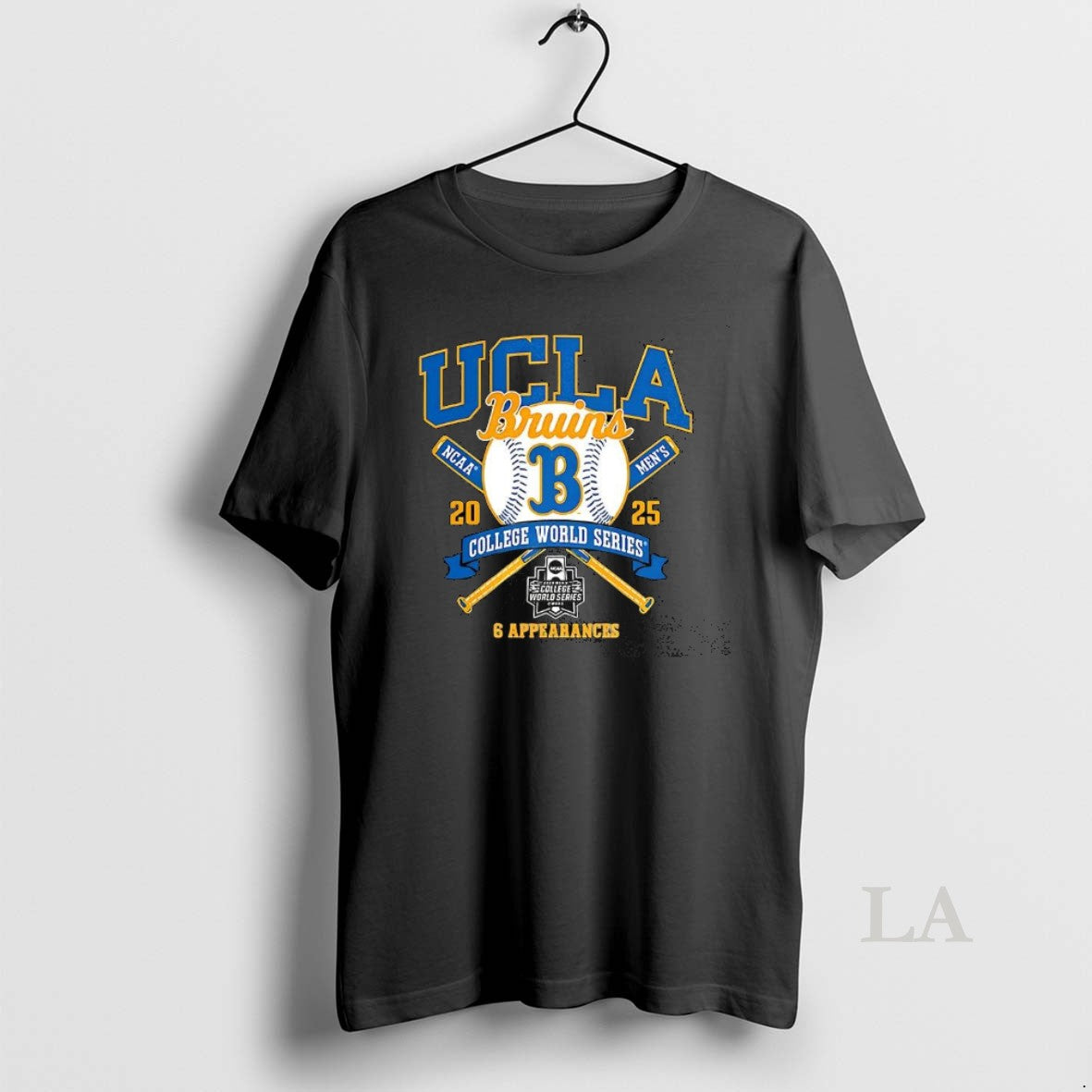 Original Ucla Bruins Ucla Appearances College World Series 2025 Logo T-Shirts, Hoodie, Sweatshirt | InkNestWear.com