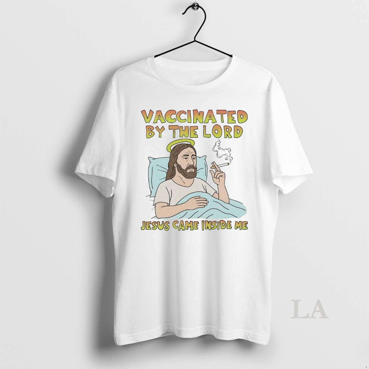 Original Vaccinated By The Lord Jesus Came Inside Me T-Shirts, Hoodie, Sweatshirt | InkNestWear.com