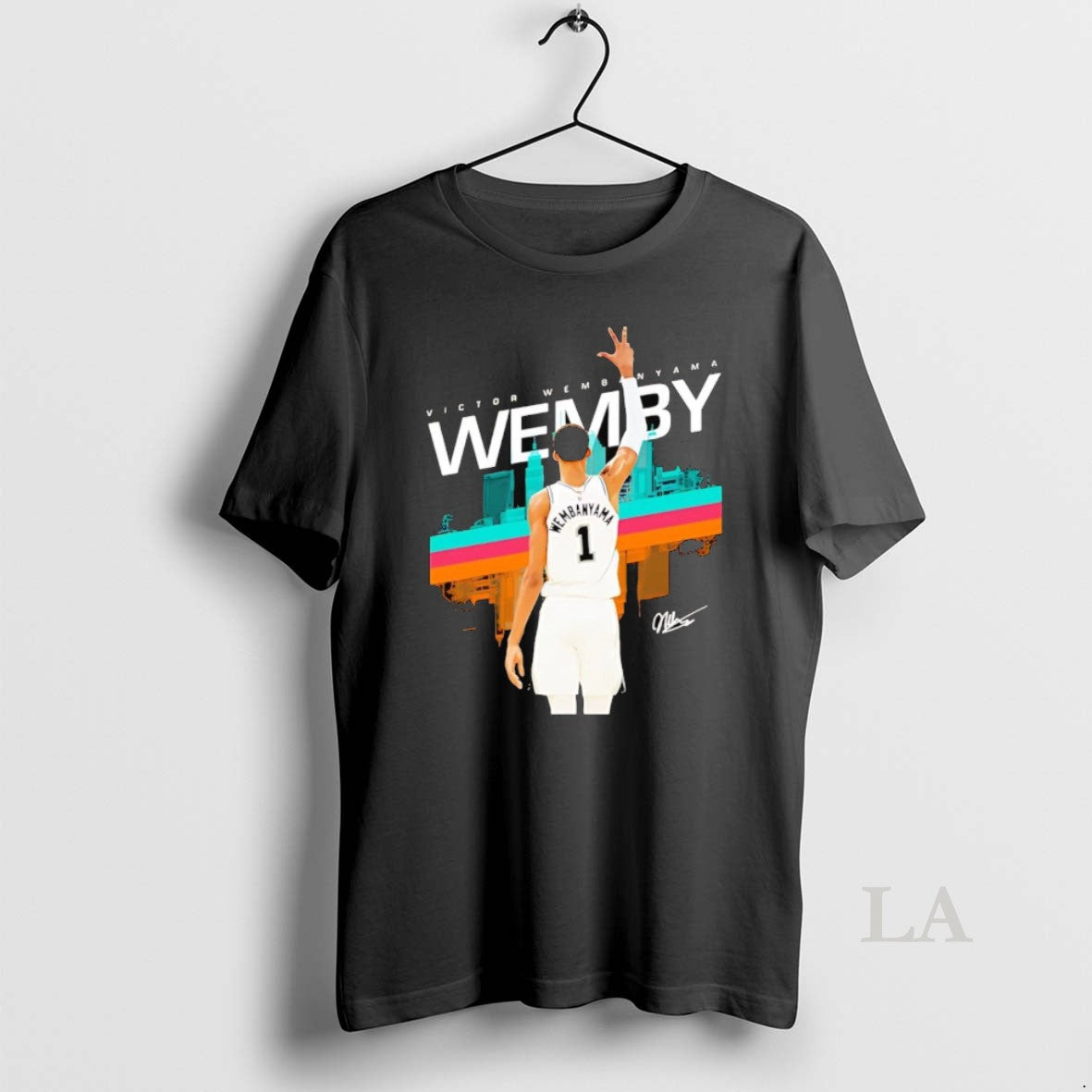Original Victor Wembanyama 3 Point San Antonio Spurs T-Shirts, Hoodie, Sweatshirt | InkNestWear.com