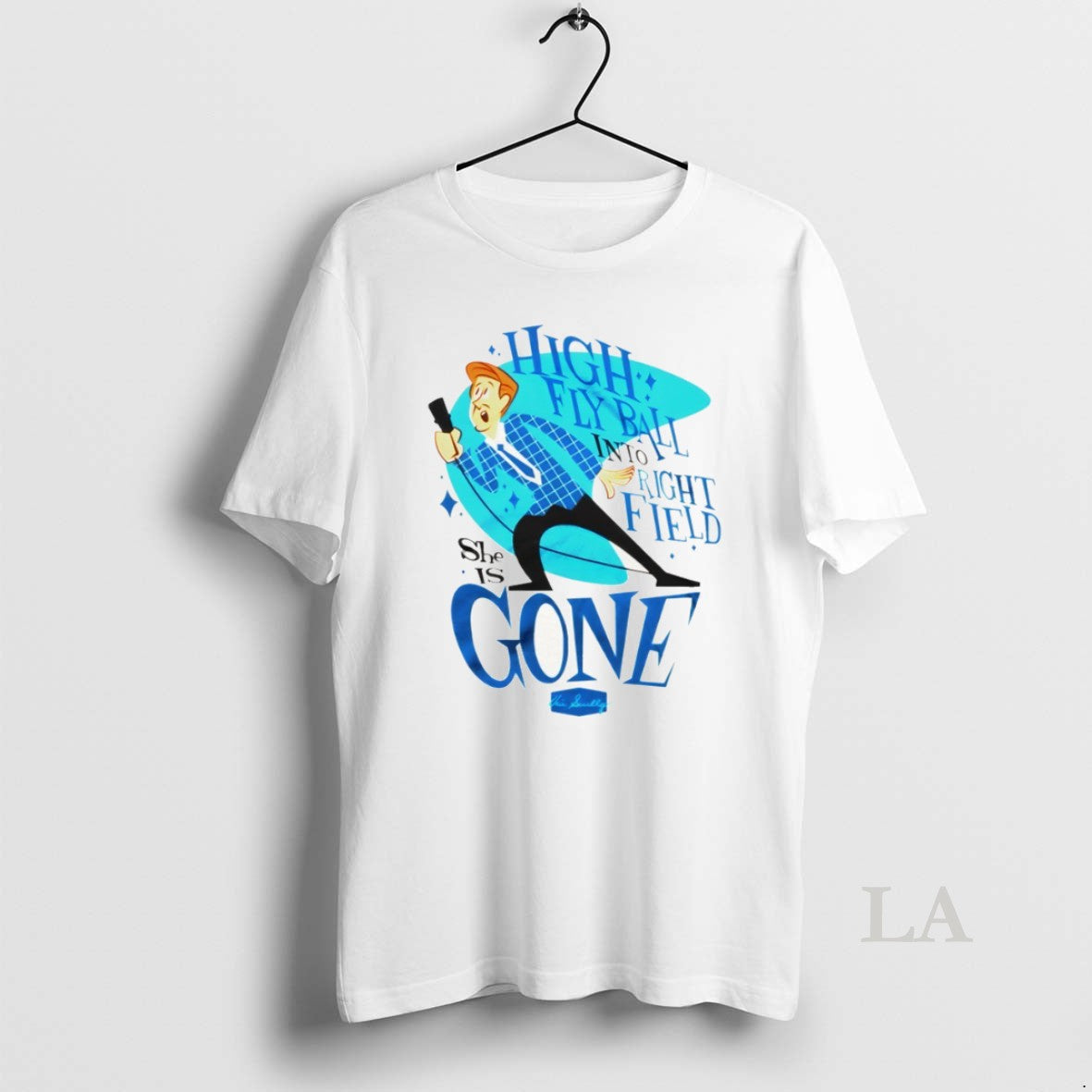 Original Vin Scully She Is Gone High Fly Ball Into Right Field