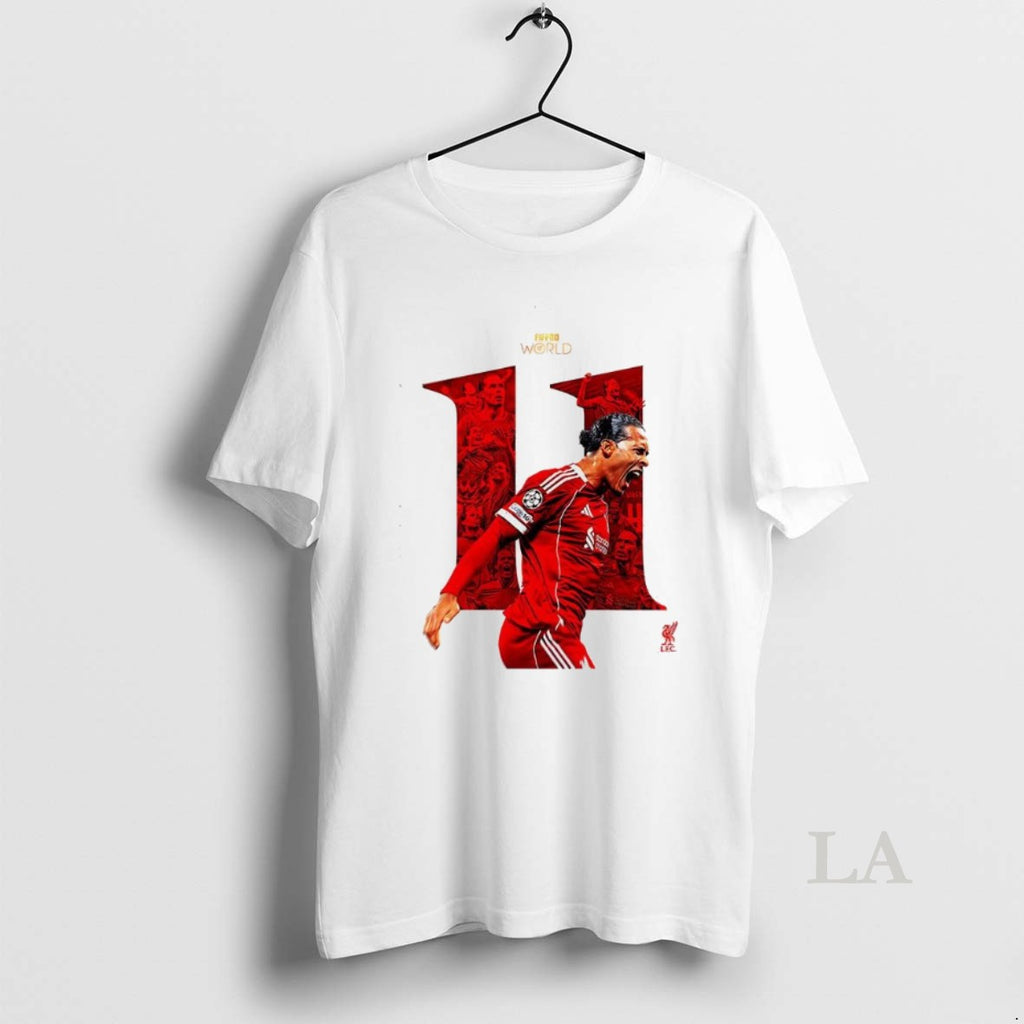 Original Virgil Van Dijk Liverpool Fifpro World 11 T-Shirts, Hoodie, Sweatshirt | InkNestWear.com