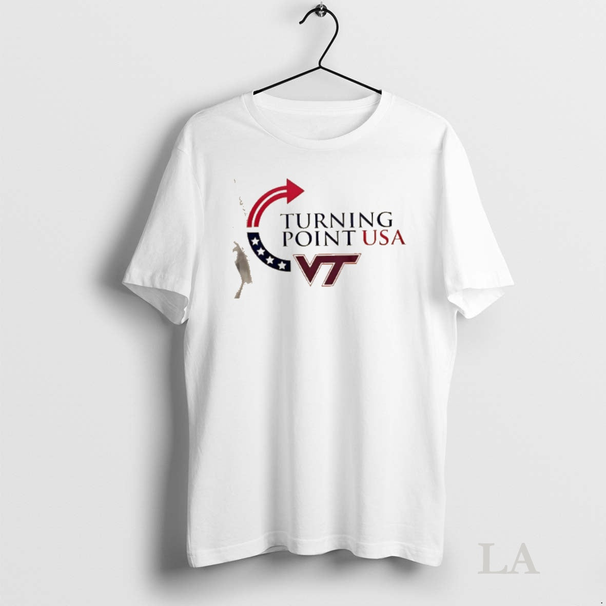 Original Virginia Tech Hokies X Turning Point Usa Freedom Charlie Kirk 2 Sided T-Shirts, Hoodie, Sweatshirt | InkNestWear.com