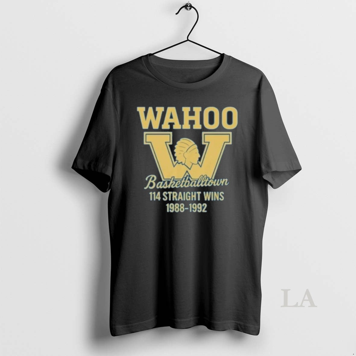 Original Wahoo Basketball Town 114 Straight Wins 1988 1992 T-Shirts, Hoodie, Sweatshirt | InkNestWear.com