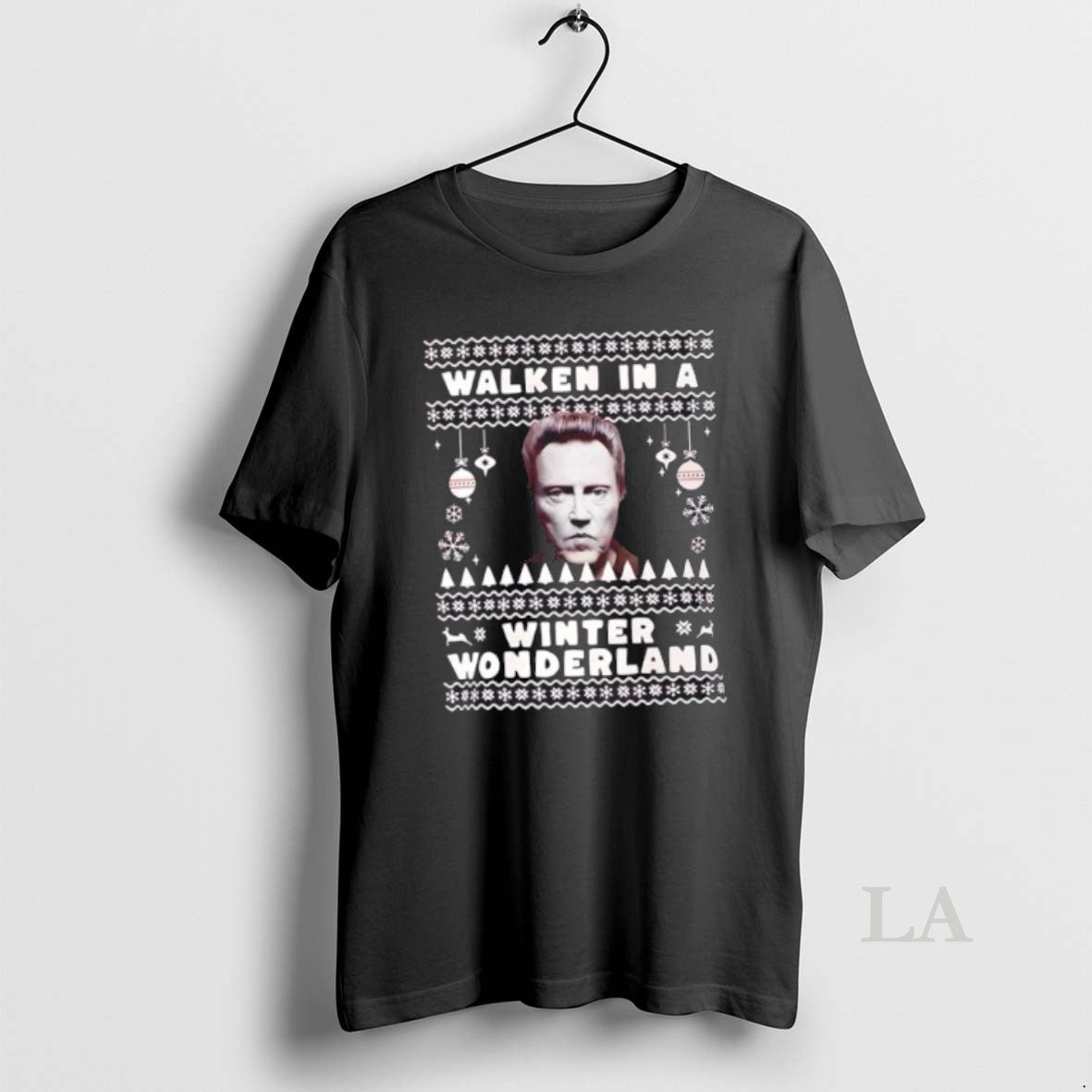 Original Walken In A Winter Wonderland Xmas Christmas T-Shirts, Hoodie, Sweatshirt | InkNestWear.com