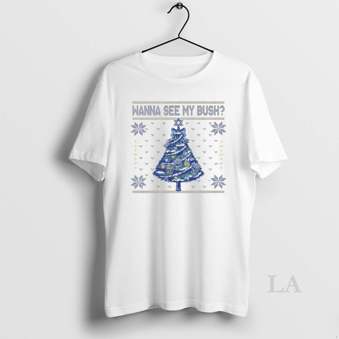 Original Wanna See My Bush Christmas Tree Ugly T-Shirts, Hoodie, Sweatshirt | InkNestWear.com