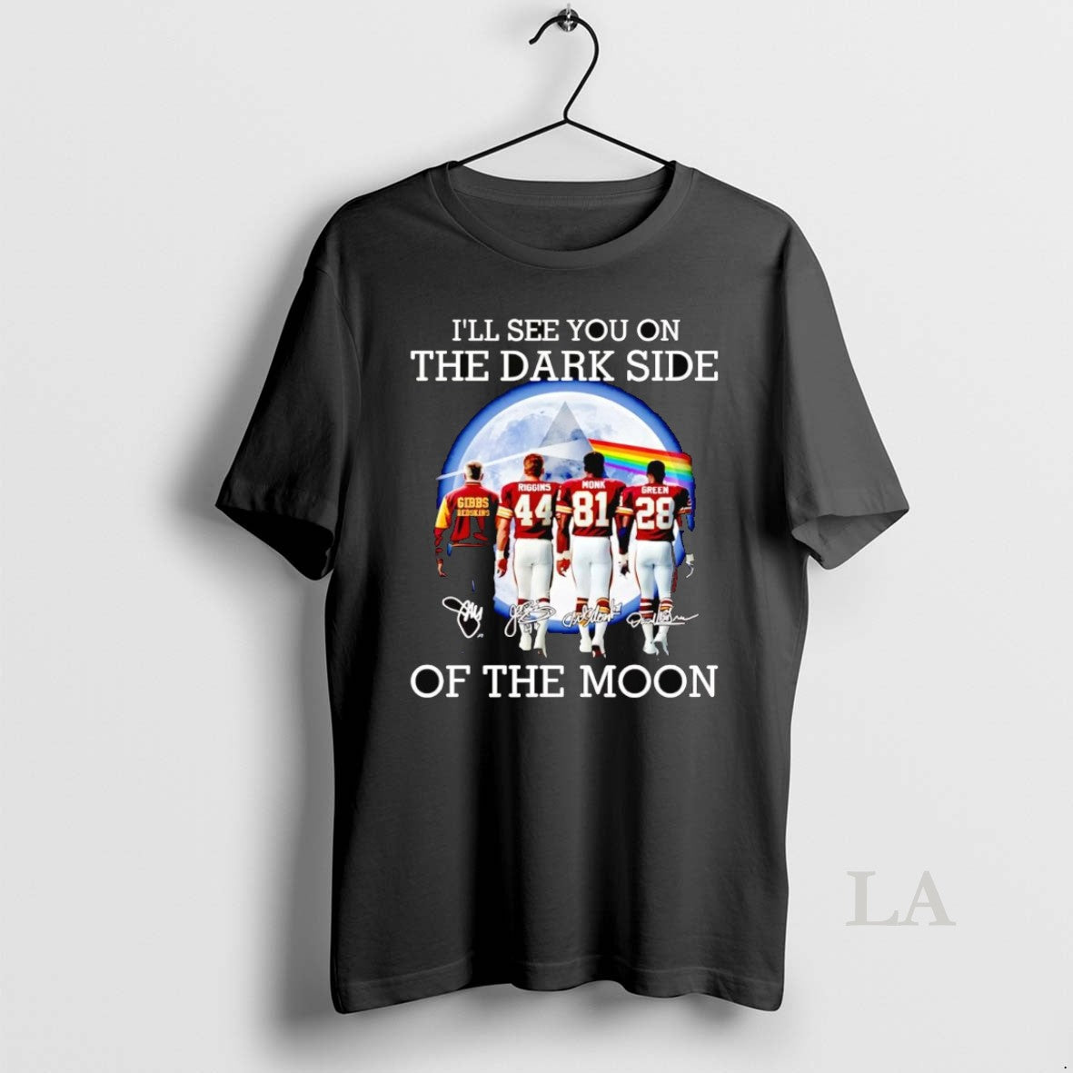 Original Washington Redskins Ill See You On The Dark Side Of The Moon T-Shirts, Hoodie, Sweatshirt | InkNestWear.com