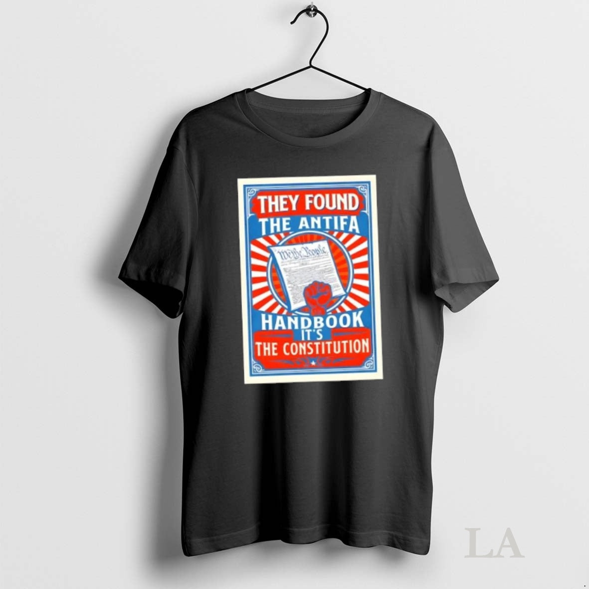 Original We The People They Found The Antifa Handbook Its The Constitution T-Shirts, Hoodie, Sweatshirt | InkNestWear.com