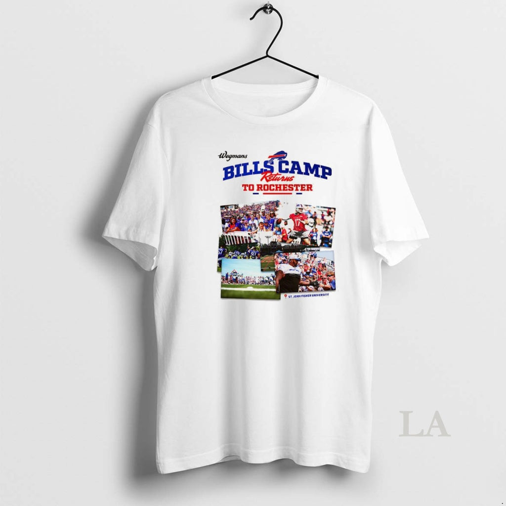 Original Wegmans Bills Camp Return To Rochester T-Shirts, Hoodie, Sweatshirt | InkNestWear.com