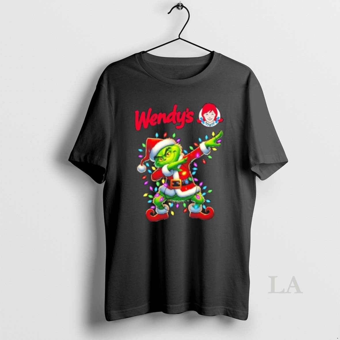 Original Wendys Grinch Dabbing Merry Christmas T-Shirts, Hoodie, Sweatshirt | InkNestWear.com