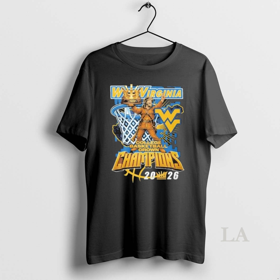 Original West Virginia Mascot 2026 College Basketball Crown Champions