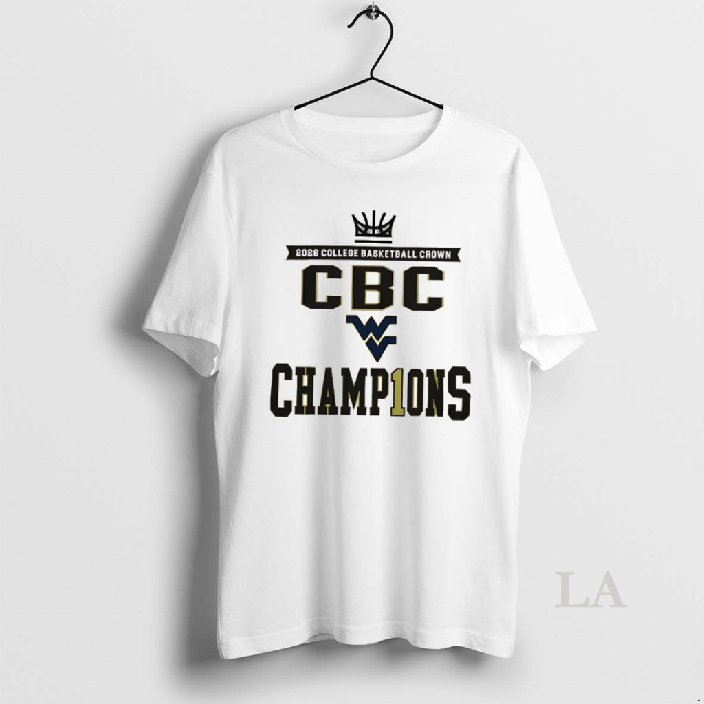 Original West Virginia Mountaineers Mens Basketball 2026 Cbc Champions