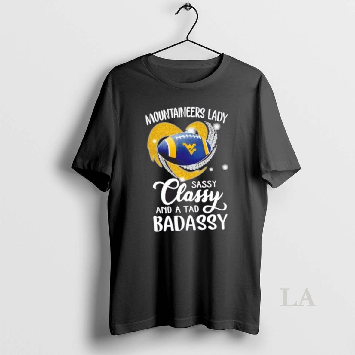 Original West Virginia Mountaineers Lady Sassy Classy And A Tad Badassy Diamond Heart T-Shirts, Hoodie, Sweatshirt