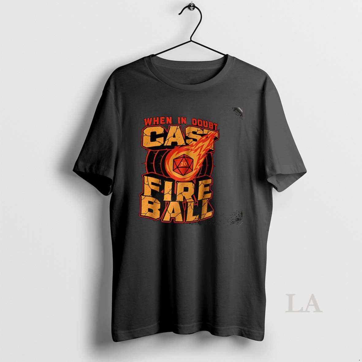 Original When In Doubt Cast Fireball Dice Dungeons And Dragons T-Shirts, Hoodie, Sweatshirt | InkNestWear.com