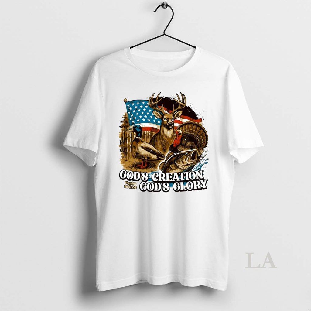 Original Wild Animal Gods Creation God Glory Psalm 104 24 T-Shirts, Hoodie, Sweatshirt | InkNestWear.com