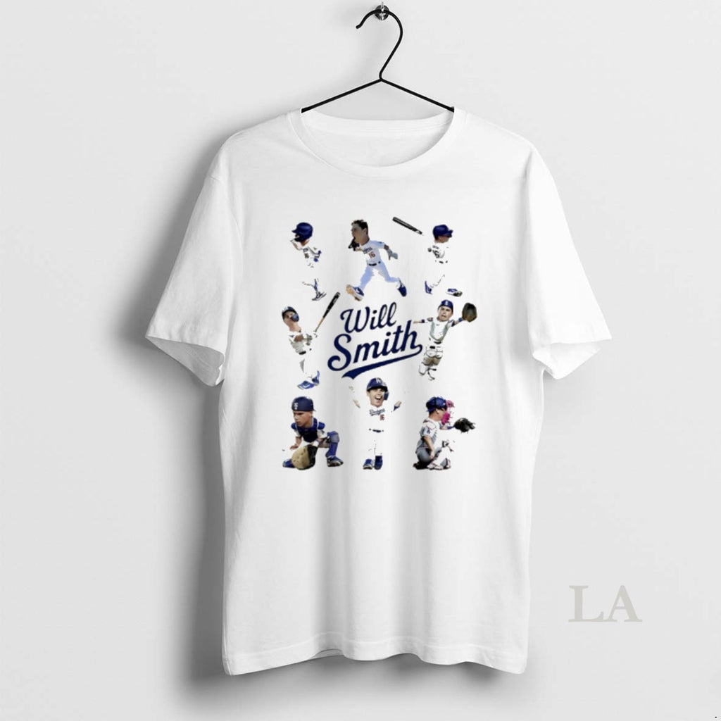 Original Will Smith Los Angeles Dodgers Catcher Player Natural Moment T-Shirts, Hoodie, Sweatshirt | InkNestWear.com