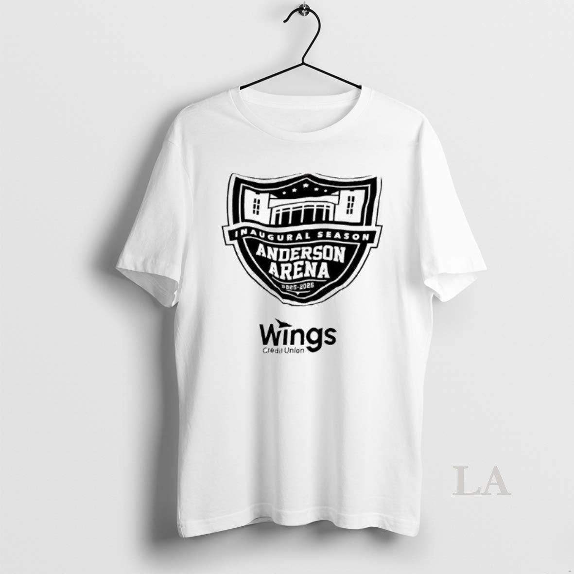 Original Wings Anderson Arena Inaugural Season 2025 2026 Logo T-Shirts, Hoodie, Sweatshirt | InkNestWear.com