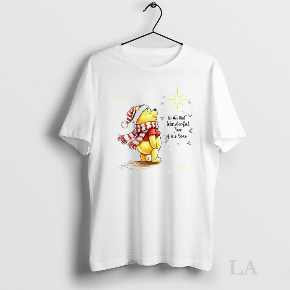 Original Winnie The Pooh Its The Most Wonderful Time Of The Year Merry Christmas T-Shirts, Hoodie, Sweatshirt