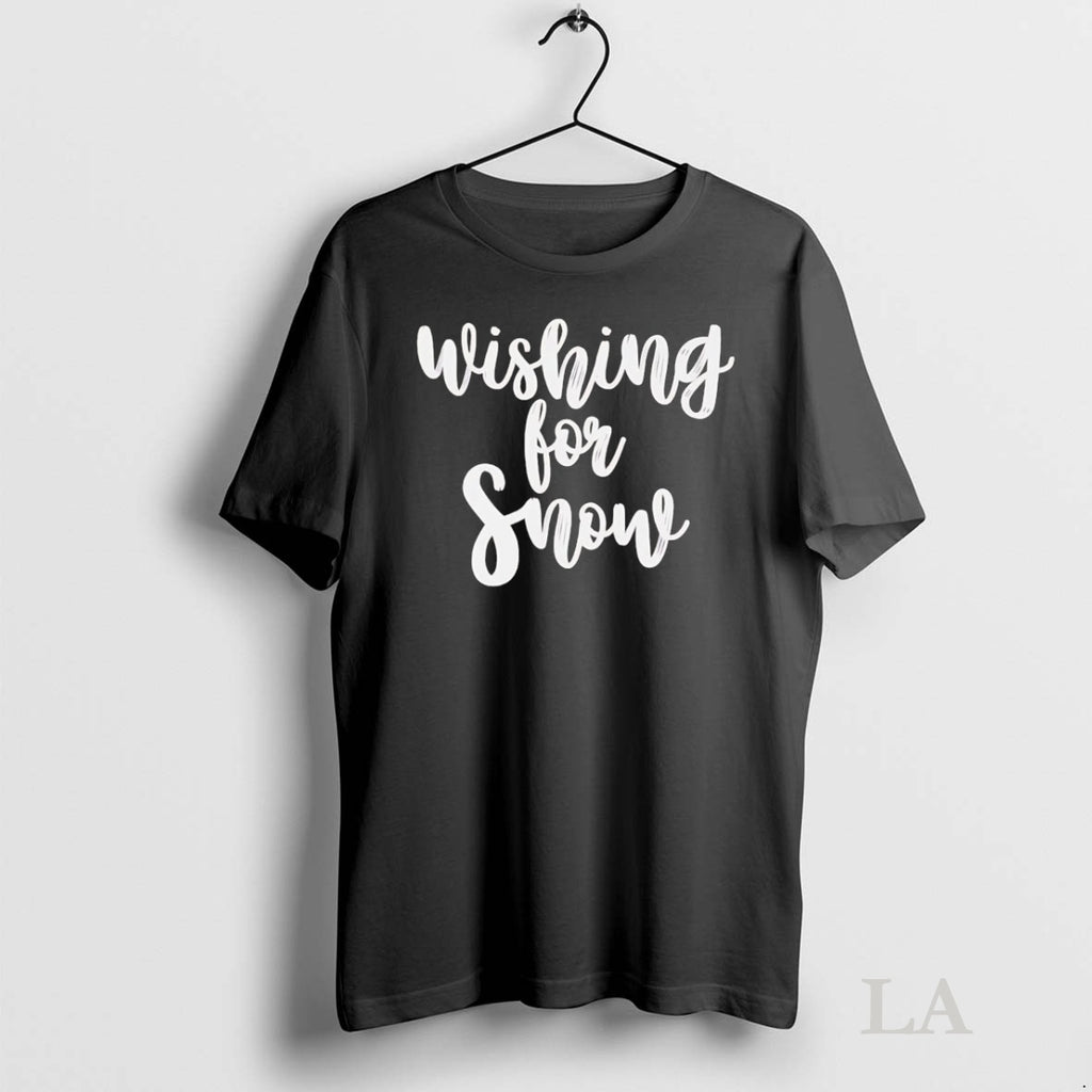 Original Wishing For Snow Christmas T-Shirts, Hoodie, Sweatshirt | InkNestWear.com