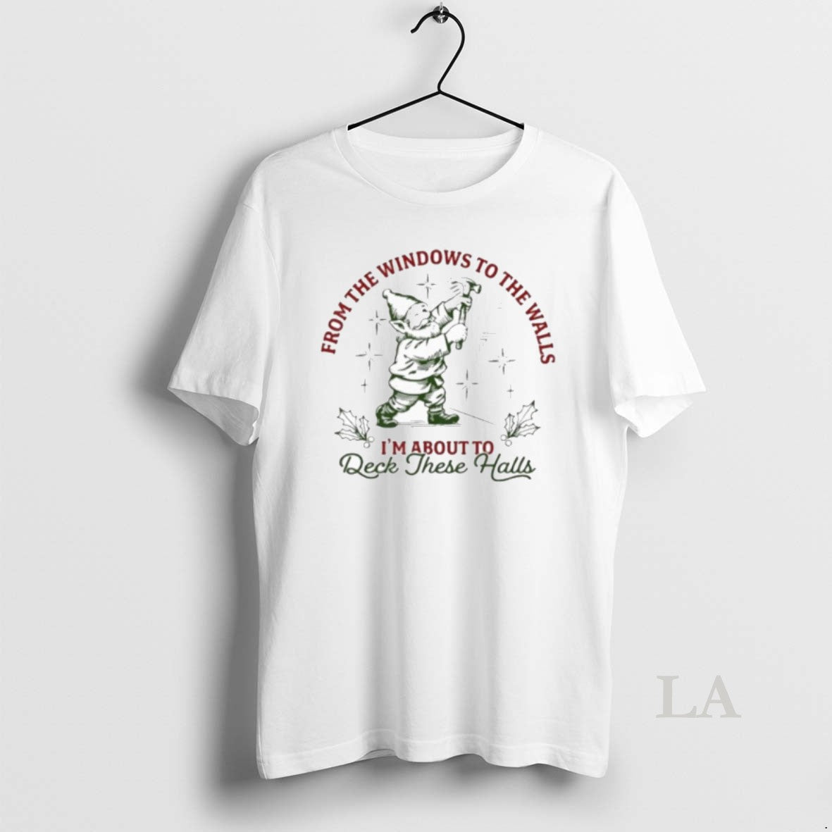 Original Wizard From The Windows To The Walls Im About To Deck These Halls T-Shirts, Hoodie, Sweatshirt | InkNestWear.com