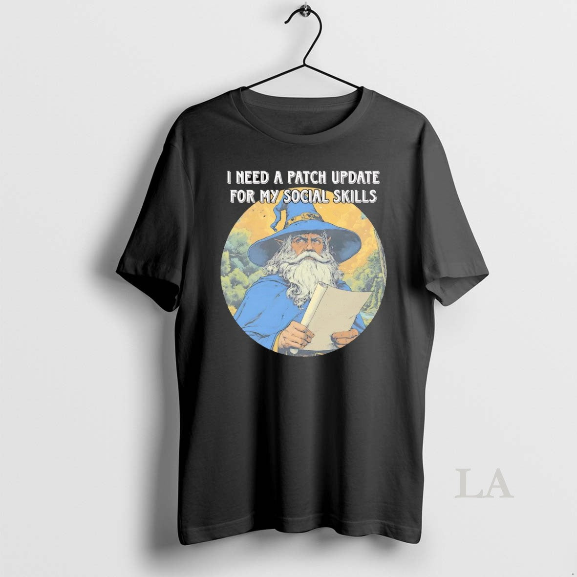 Original Wizard I Need A Patch Update For My Social Skills T-Shirts, Hoodie, Sweatshirt | InkNestWear.com