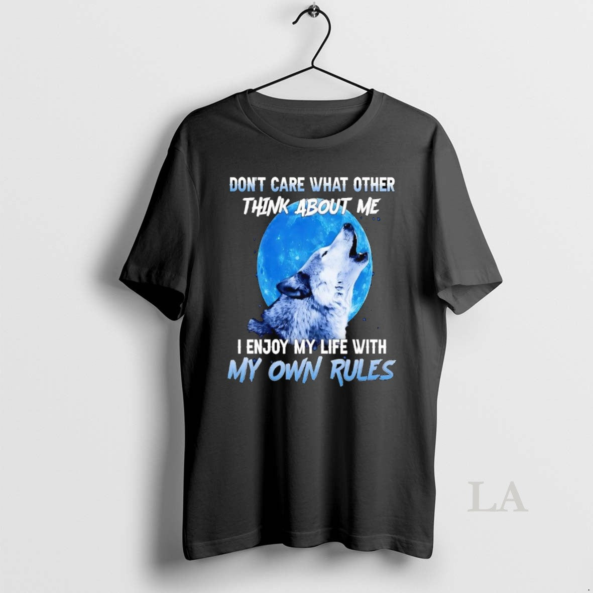 Original Wolf Dont Care What Other Think About Me I Enjoy My Life With My T-Shirts, Hoodie, Sweatshirt | InkNestWear.com