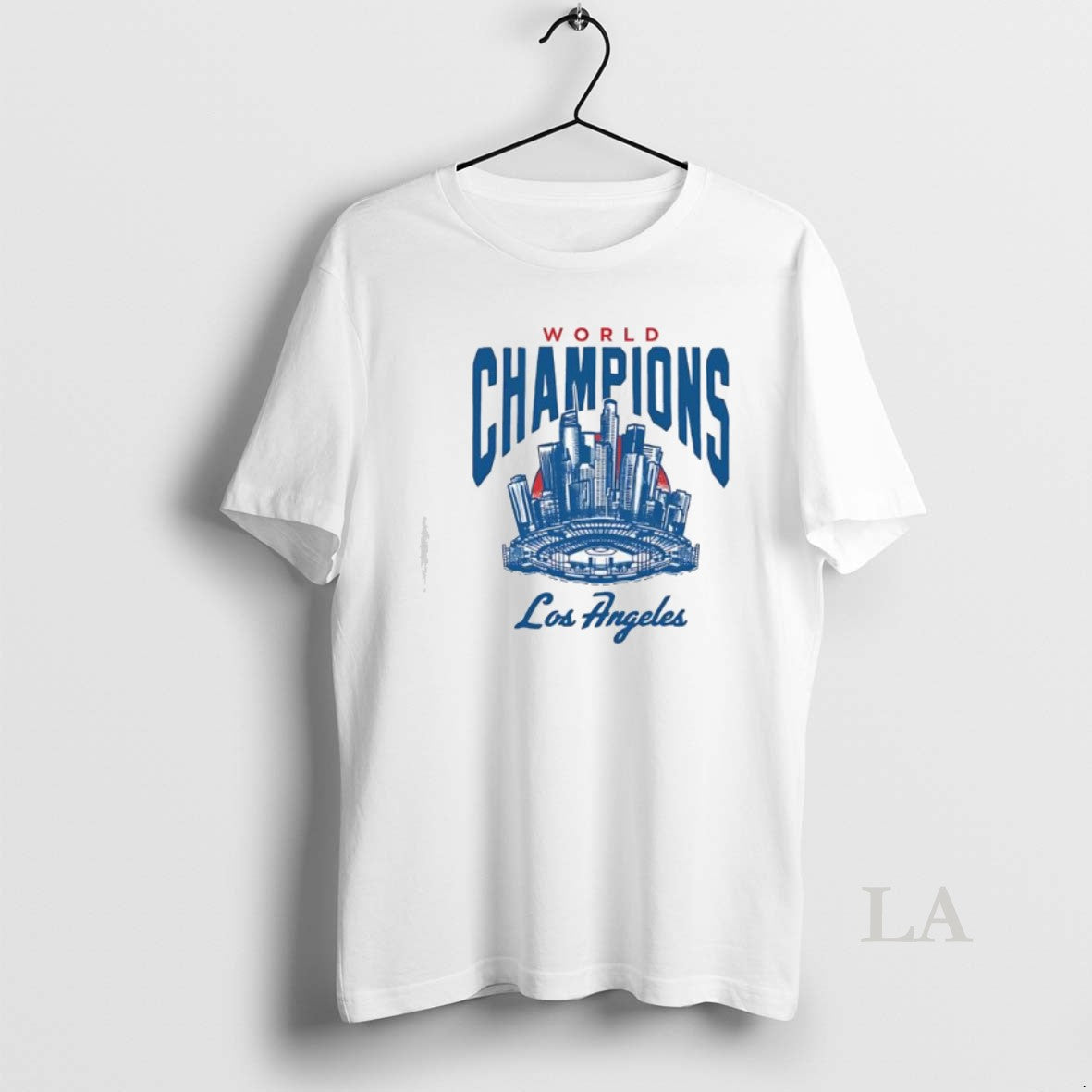 Original World Champions Los Angeles Dodgers Skyline Baseball T-Shirts, Hoodie, Sweatshirt | InkNestWear.com