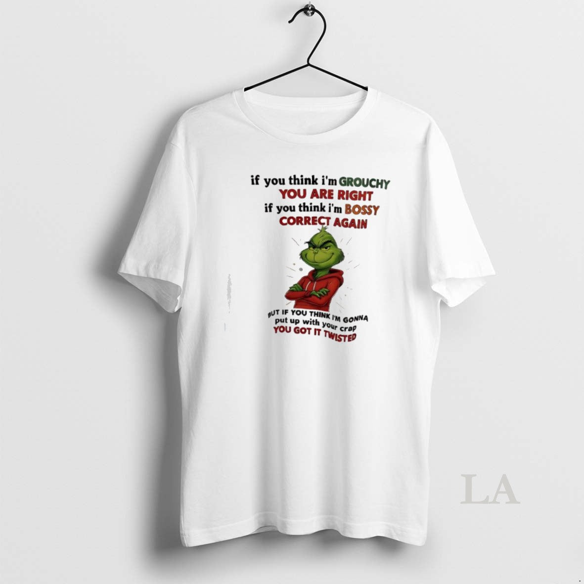 Original Xmas Grinch If You Think Im Grouchy You Are Right If You Think Im T-Shirts, Hoodie, Sweatshirt | InkNestWear.com