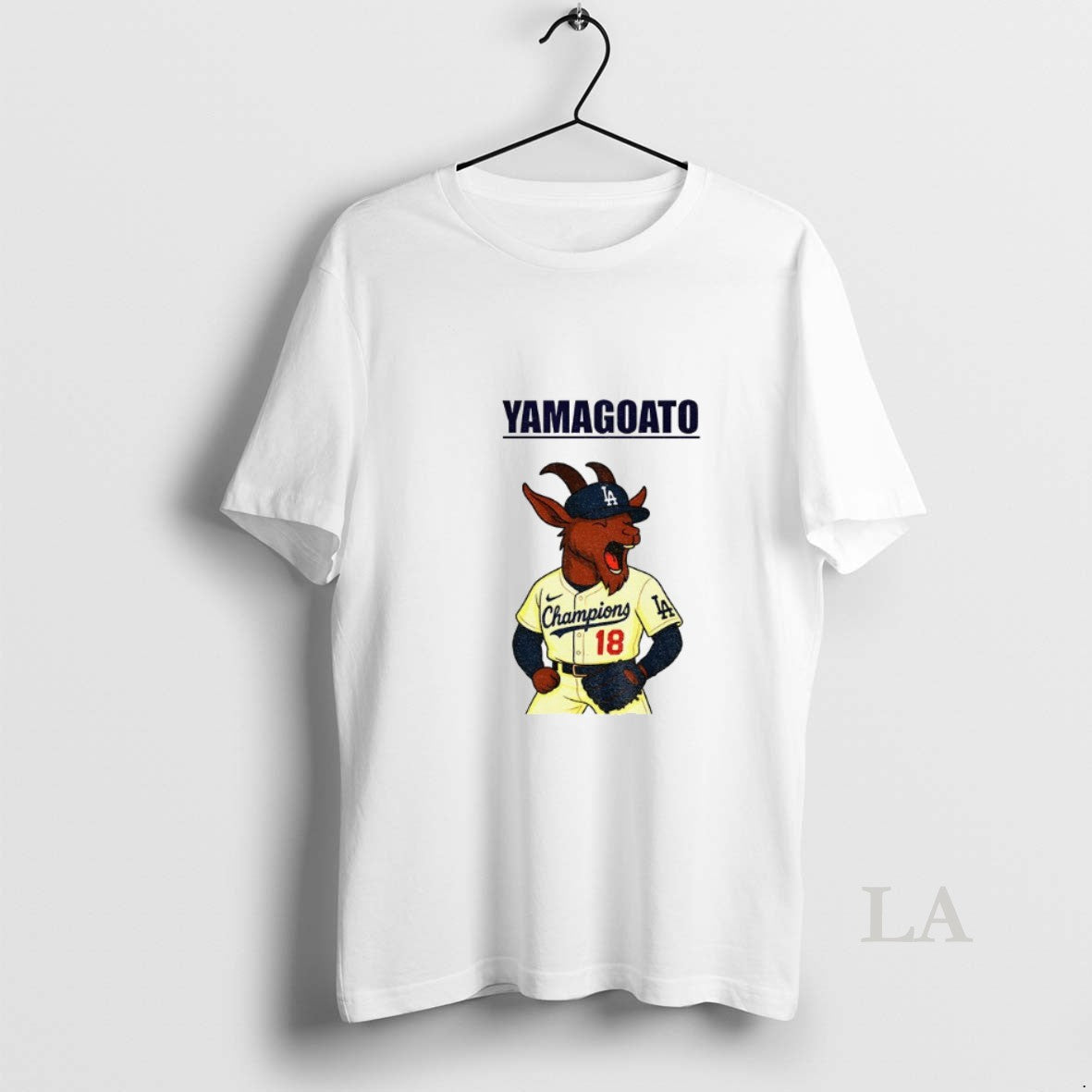 Original Yamagoato Yoshinobu Yamamoto 18 Goat Los Angeles Dodgers Mlb Baseball 2025 T-Shirts, Hoodie, Sweatshirt