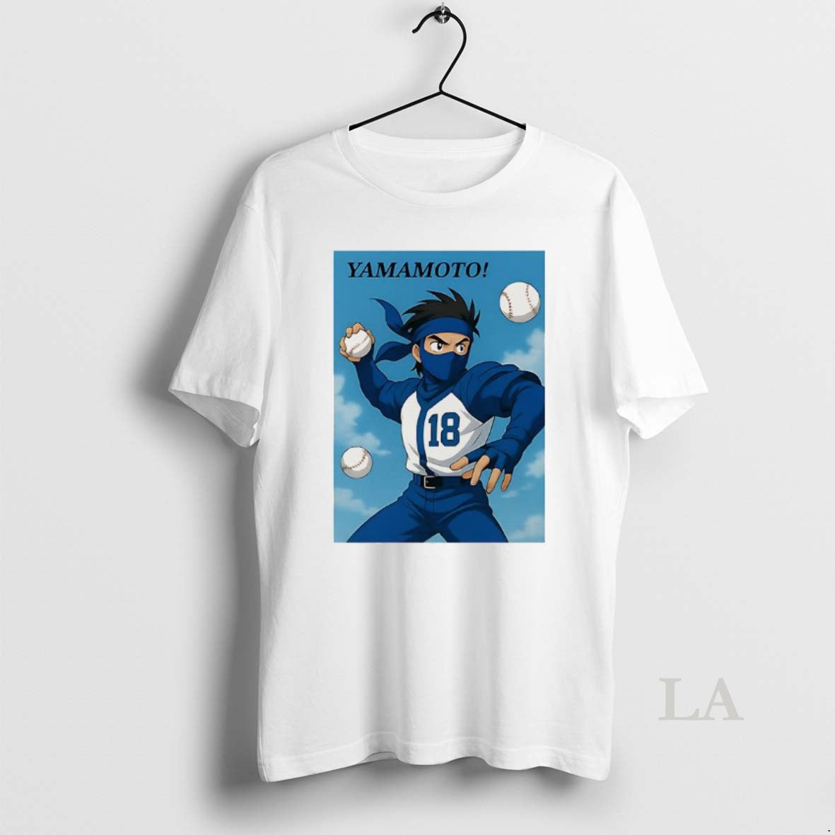Original Yamamoto Los Angeles Dodgers Number 18 Anime T-Shirts, Hoodie, Sweatshirt | InkNestWear.com