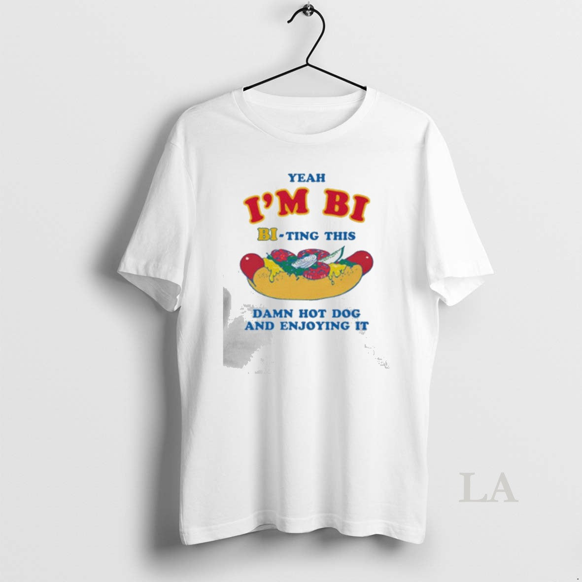 Original Yeah Im Bi Bi Ting This Damn Hot Dog And Enjoying It