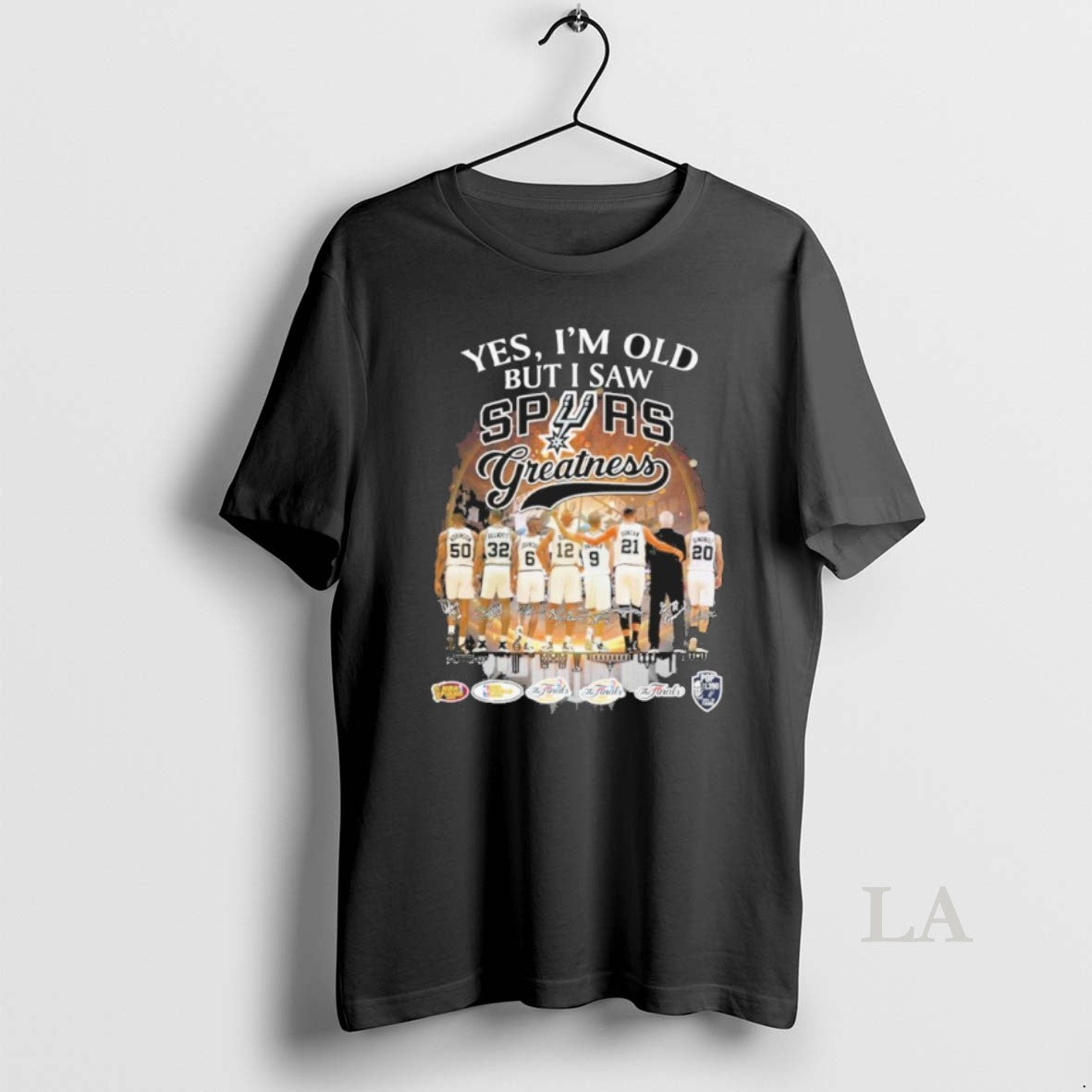 Original Yes Im Old But I Saw San Antonio Spurs Legends Greatness T-Shirts, Hoodie, Sweatshirt | InkNestWear.com