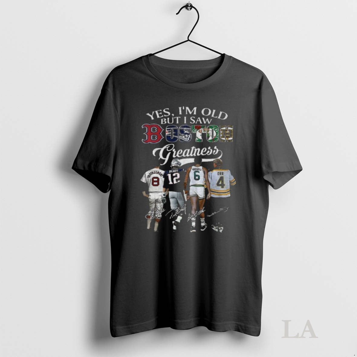 Original Yes Im Old But I Saw Boston Greatness Sports Star Signature T-Shirts, Hoodie, Sweatshirt | InkNestWear.com
