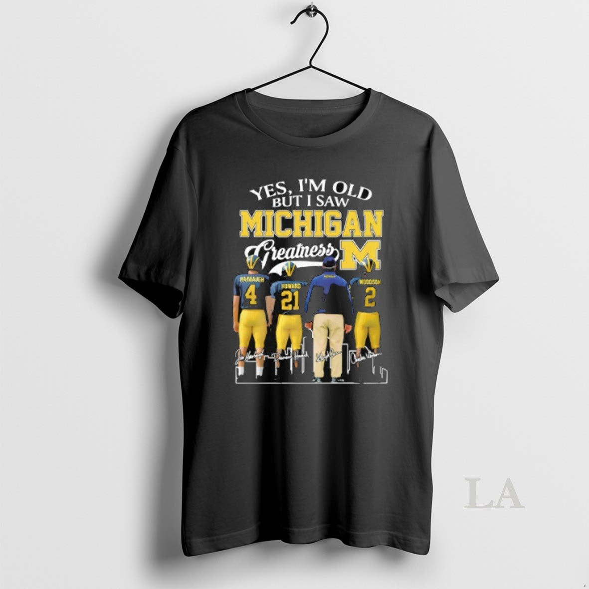 Original Yes Im Old But I Saw Michigan Wolverines Greatness 2025 Signature T-Shirts, Hoodie, Sweatshirt | InkNestWear.com