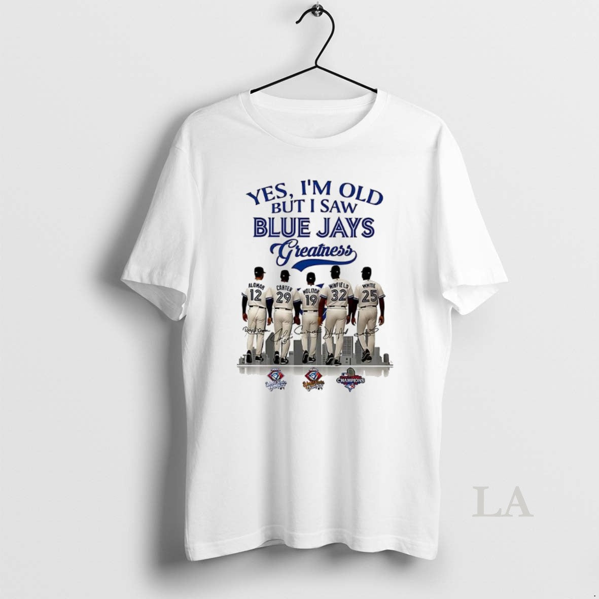 Original Yes Im Old But I Saw Toronto Blue Jays Greatness Player Signature T-Shirts, Hoodie, Sweatshirt | InkNestWear.com