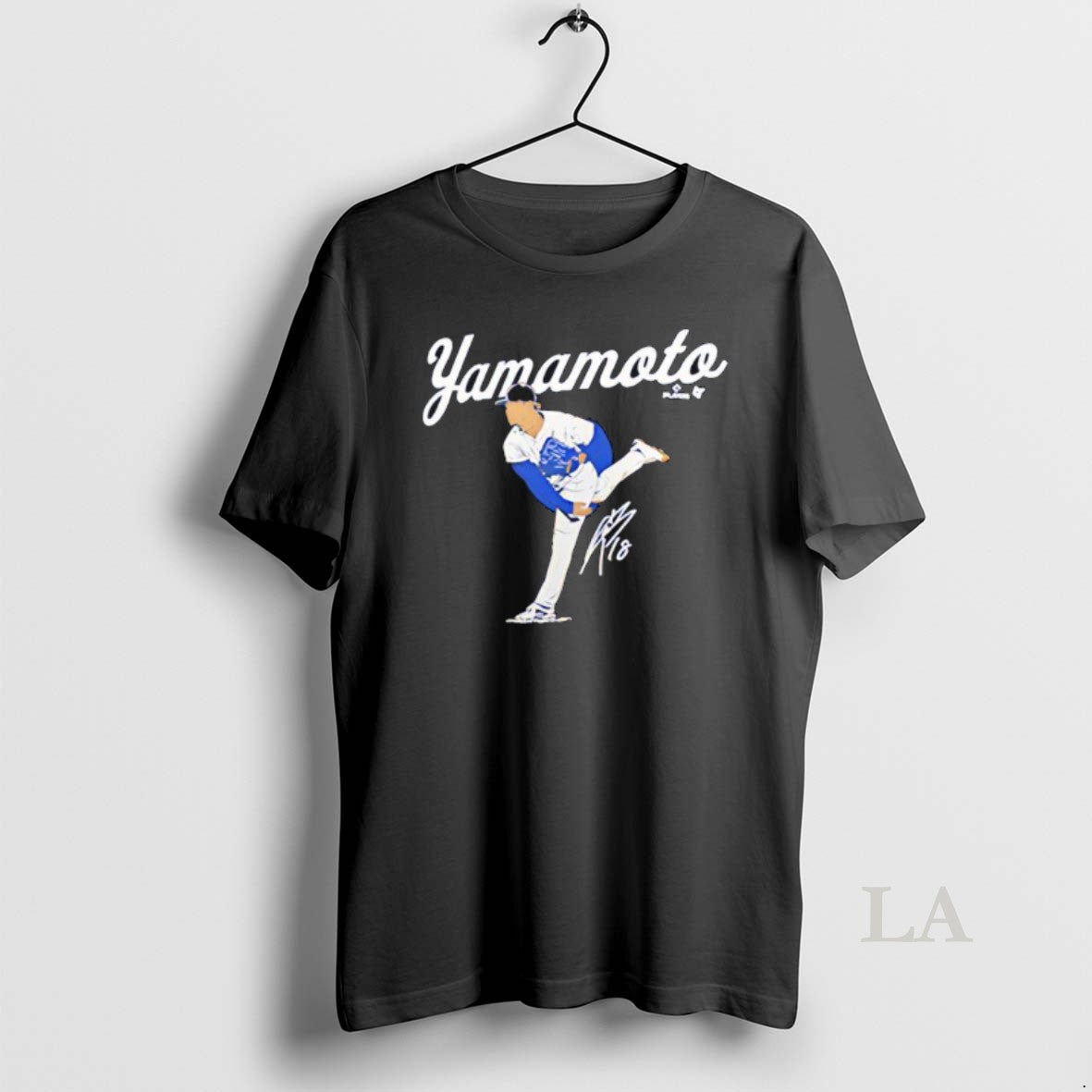 Original Yoshinobu Los Angeles Dodgers Defending Pitching Signature T-Shirts, Hoodie, Sweatshirt | InkNestWear.com
