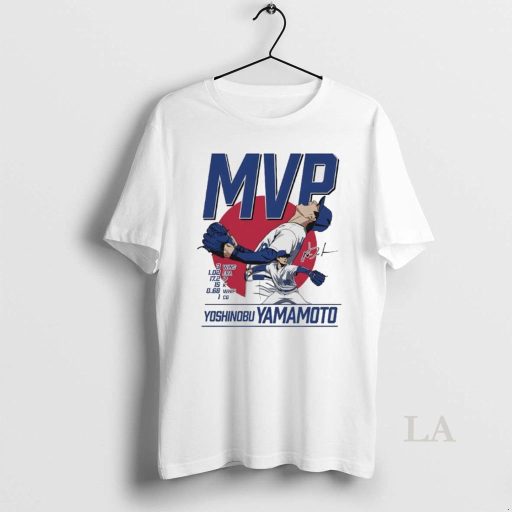 Original Yoshinobu Yamamato World Series Champs Mvp 2025 Signature T-Shirts, Hoodie, Sweatshirt | InkNestWear.com