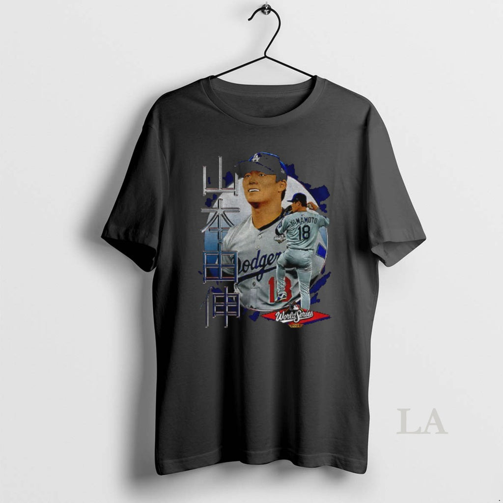 Original Yoshinobu Yamamoto 18 Los Angeles Dodgers Japanese Mlb World Series 2025 T-Shirts, Hoodie, Sweatshirt