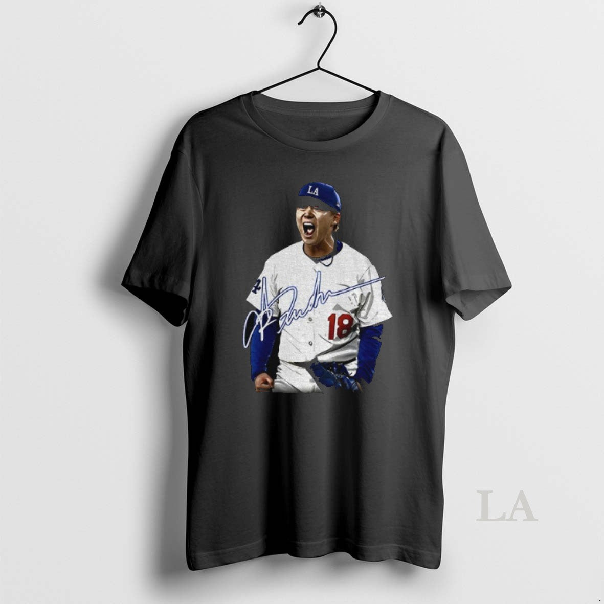 Original Yoshinobu Yamamoto 18 Los Angeles Dodgers Mvp Baseball World Series 2025 Signature T-Shirts, Hoodie, Sweatshirt