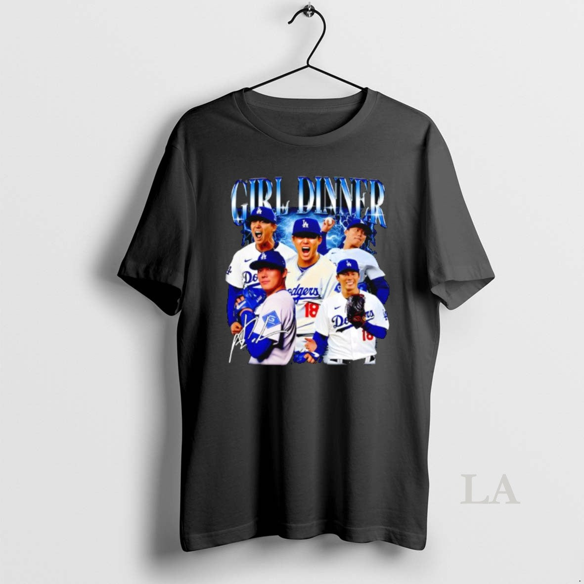 Original Yoshinobu Yamamoto Dodgers Signature T-Shirts, Hoodie, Sweatshirt | InkNestWear.com