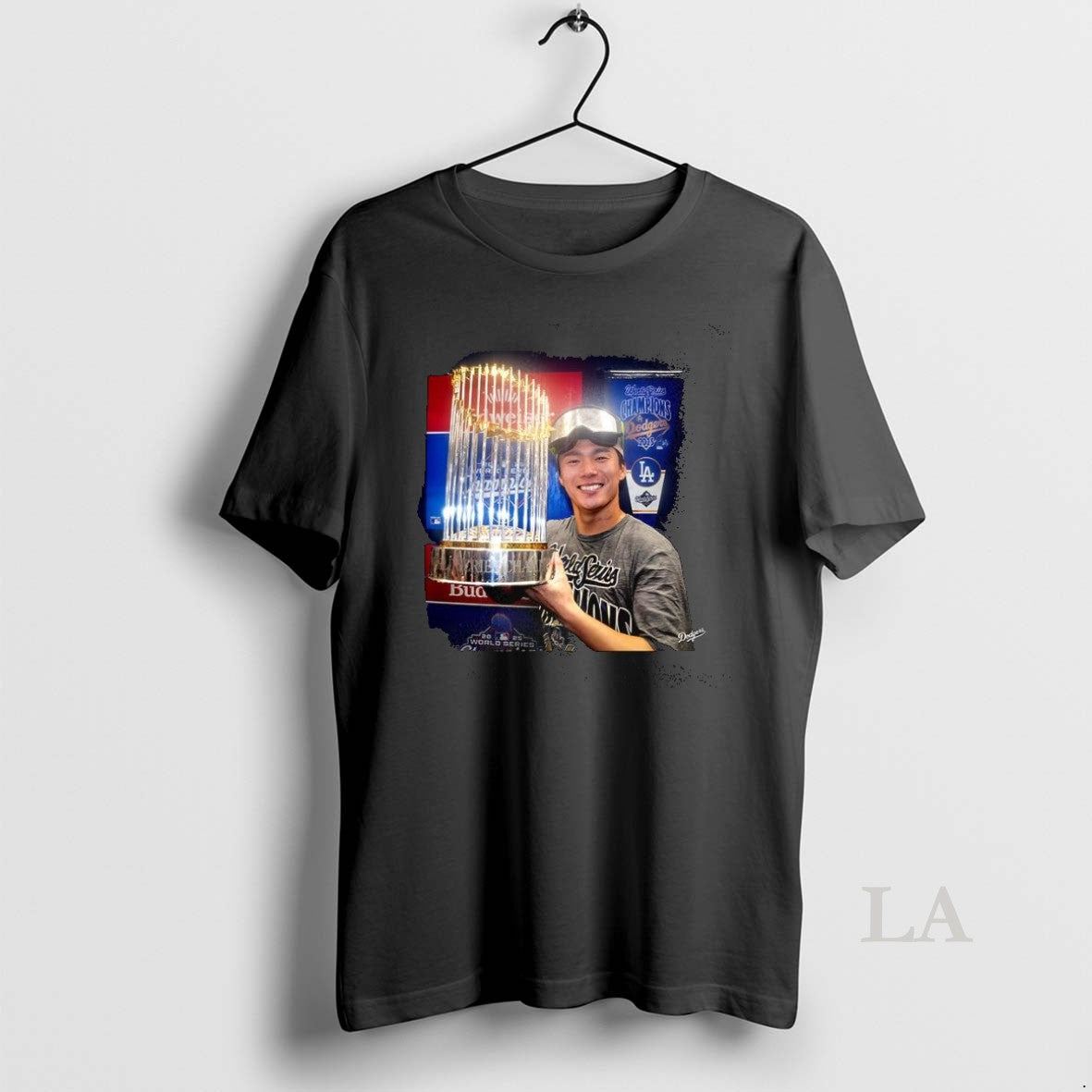 Original Yoshinobu Yamamoto Los Angeles Dodgers World Series 2025 Champions Trophy T-Shirts, Hoodie, Sweatshirt