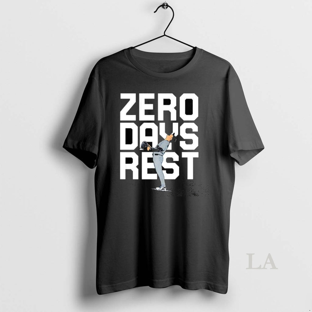 Original Yoshinobu Yamamoto Los Angeles Dodgers Zero Days Rest T-Shirts, Hoodie, Sweatshirt | InkNestWear.com