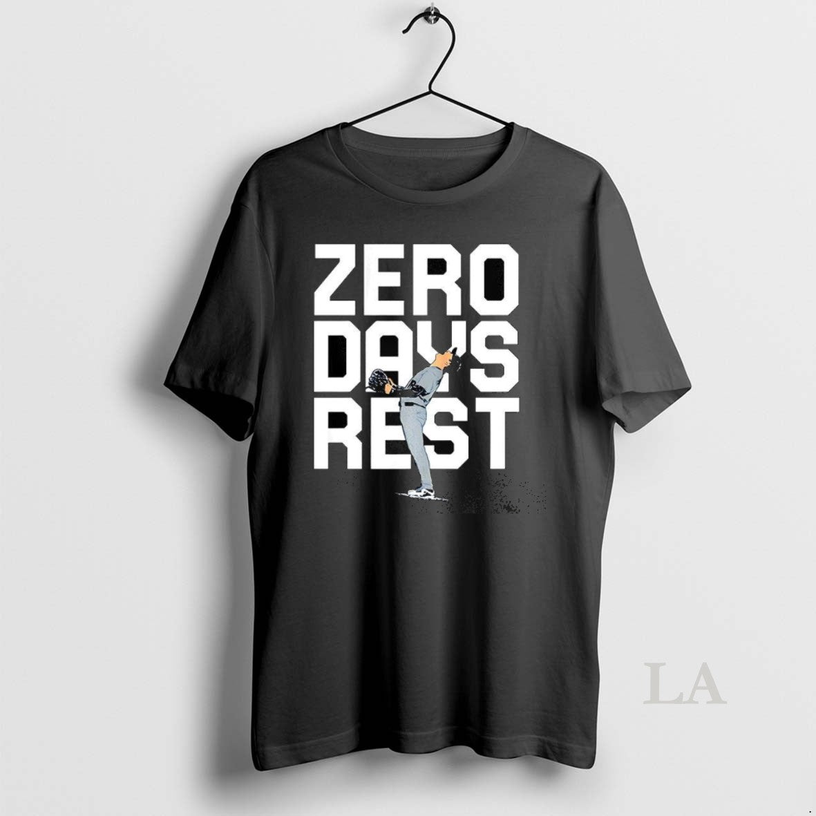 Original Yoshinobu Yamamoto Los Angeles Dodgers Zero Days Rest T-Shirts, Hoodie, Sweatshirt | InkNestWear.com