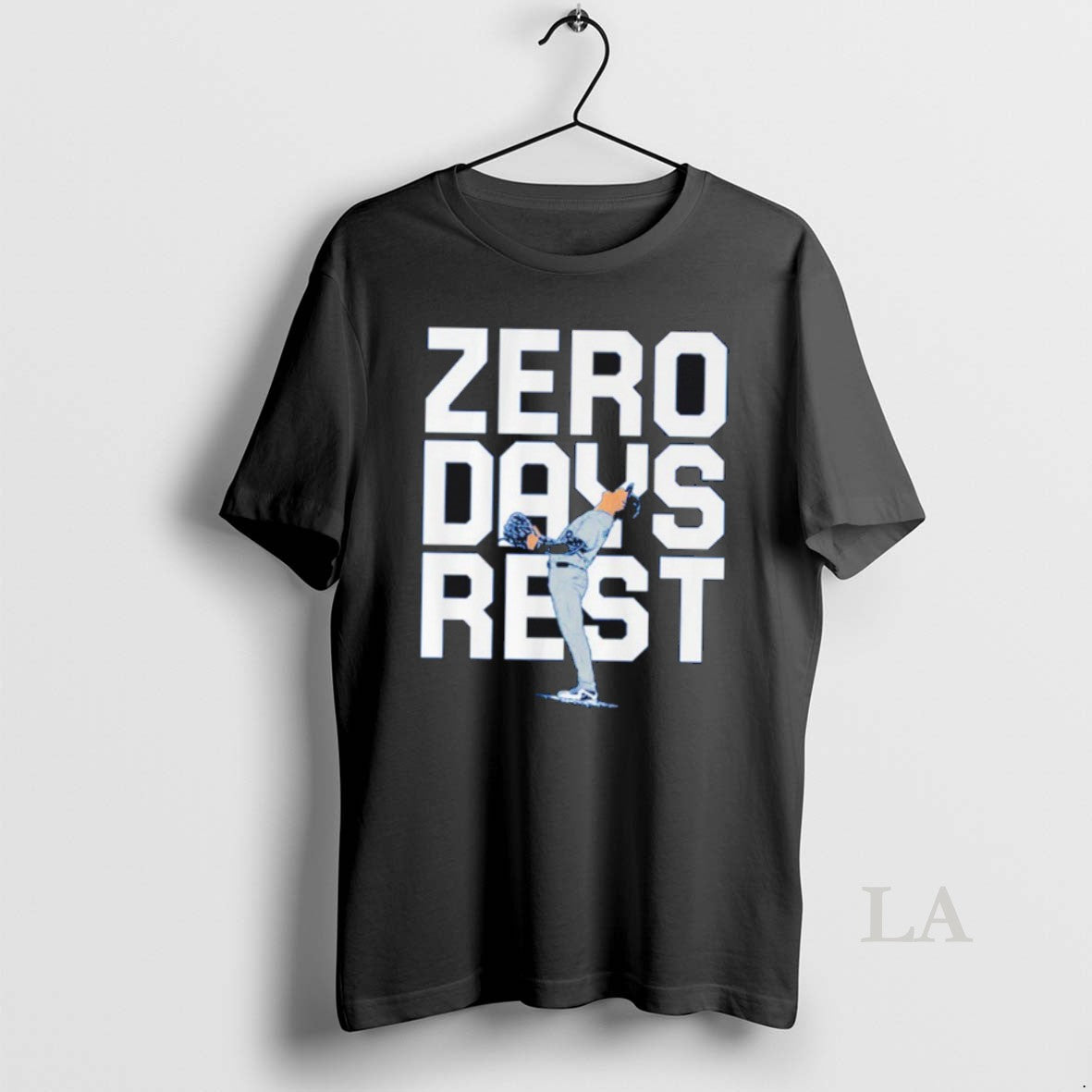 Original Yoshinobu Yamamoto Mlb Dodgers Zero Days Rest T-Shirts, Hoodie, Sweatshirt | InkNestWear.com